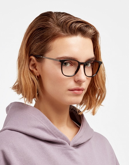 Gafas graduadas Hawkers Eyewear TOTAL BLACK TIBOUREN