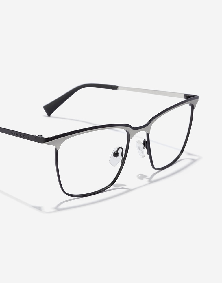 Gafas graduadas Hawkers Eyewear SILVER BLACK ABYMES