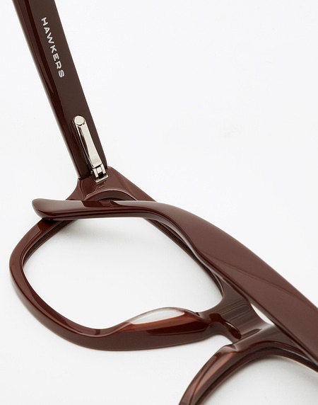 &Oacute;culos de vista Hawkers Eyewear DIAMOND DARK BROWN ONE RX
