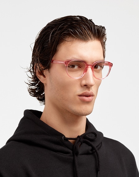 Gafas graduadas Hawkers Eyewear LIGHT PINK CRYSTAL ROSE