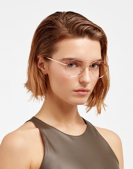 Gafas graduadas Hawkers Eyewear ROSE GOLD PROVENCE RX