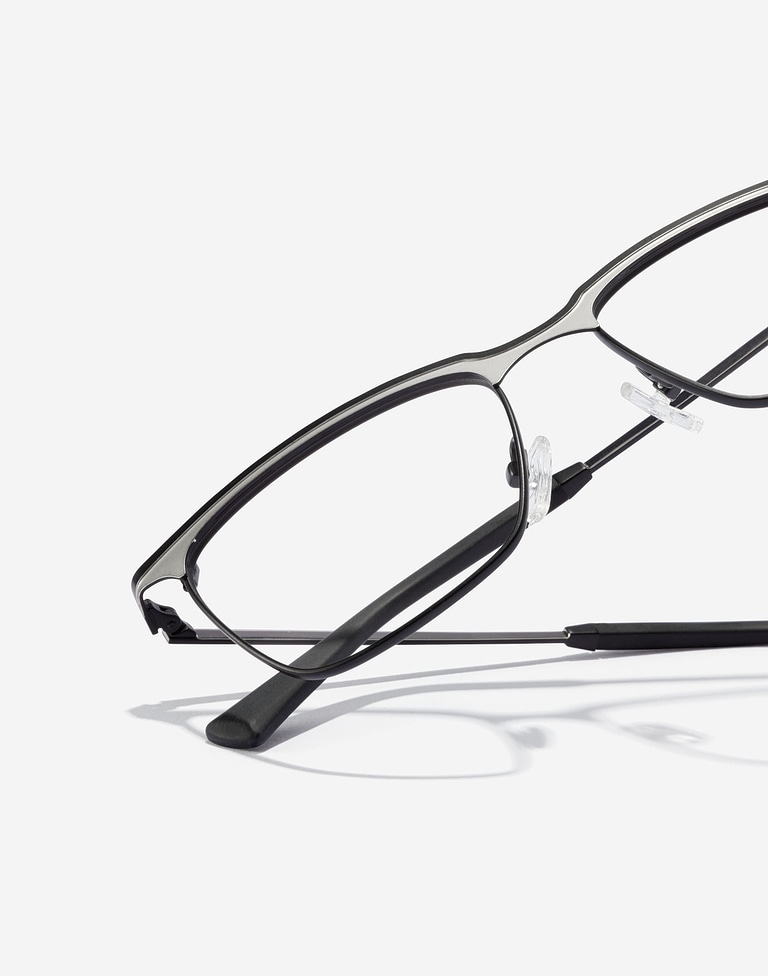 Gafas graduadas Hawkers Eyewear SILVER BLACK ABYMES