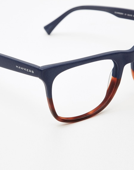&Oacute;culos de vista Hawkers Eyewear NAVY CAREY BI MERLOT RX