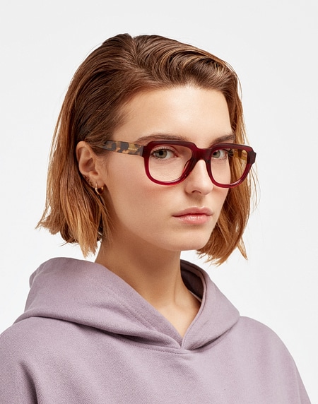 Gafas graduadas Hawkers Eyewear BURGUNDY CAREY KIJAFA