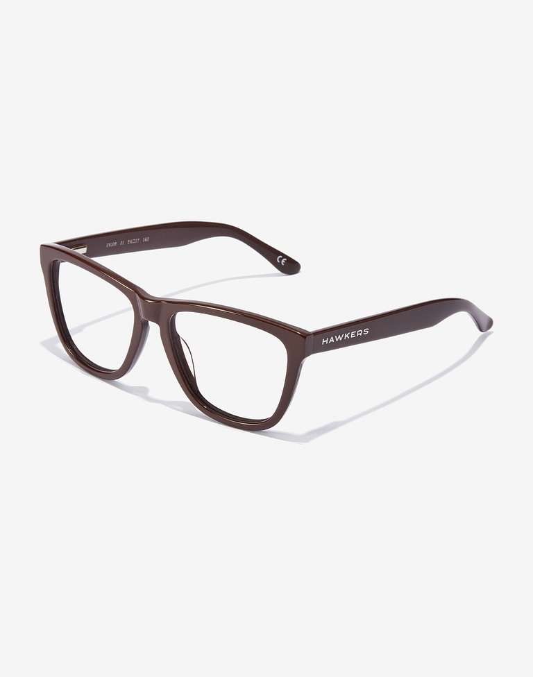 Lunettes de vue Hawkers Eyewear DIAMOND DARK BROWN ONE RX