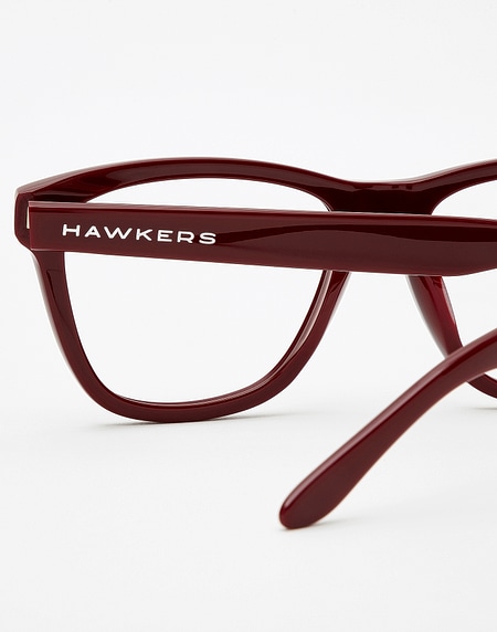 &Oacute;culos de vista Hawkers Eyewear DIAMOND BURGUNDY ONE RX