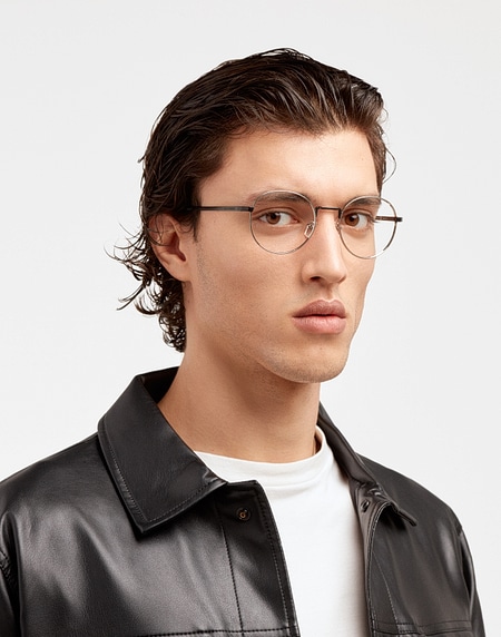 Gafas graduadas Hawkers Eyewear SILVER BLACK BI BERINGER RX