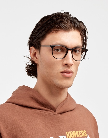 Gafas graduadas Hawkers Eyewear TOTAL BLACK TIBOUREN