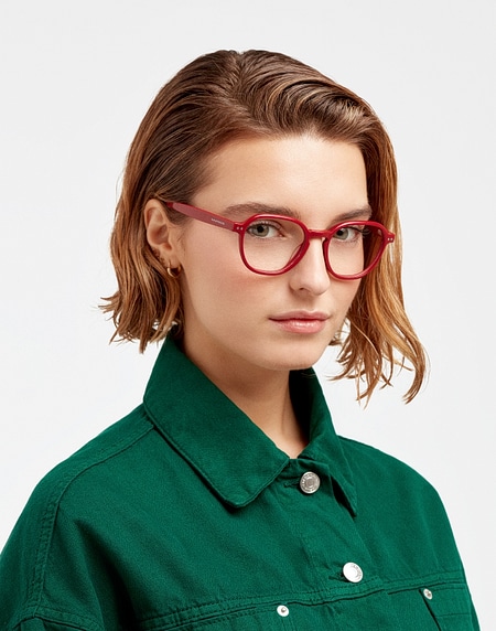 &Oacute;culos de vista Hawkers Eyewear BURGUNDY DOURO