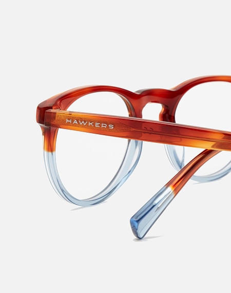 &Oacute;culos de vista Hawkers Eyewear BROWN BLUE BAROLO RX