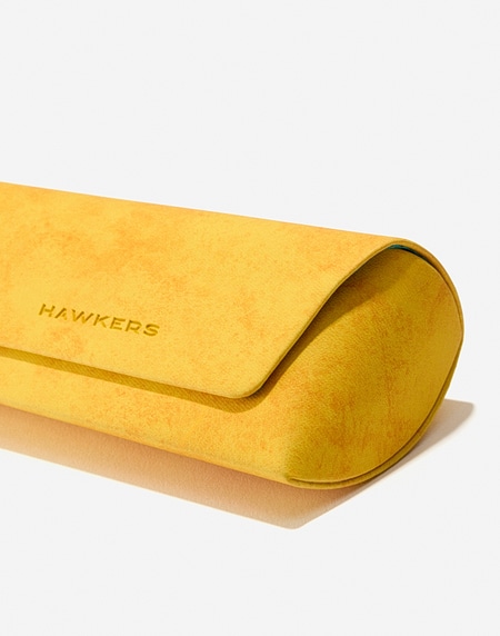 Accessoires Hawkers LIGHT HARD CASE - YELLOW DENIM