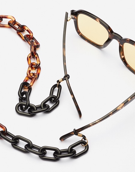 Accessories Hawkers LINK BIG CHAIN - CAREY & BLACK