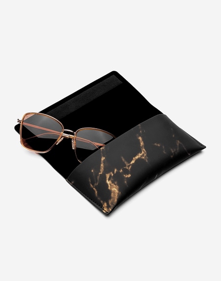 Accessories Hawkers CLUTCH CASE - DARK MARBLE