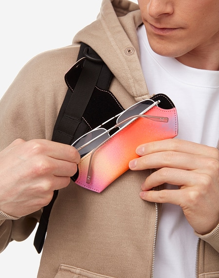 Accessories Hawkers BELT SOFT CASE - PINK ORANGE