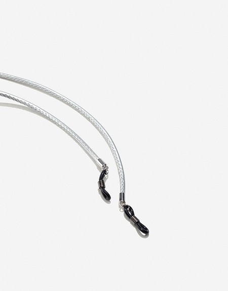Accesorios Hawkers LEATHER ROUND CORD - SILVER