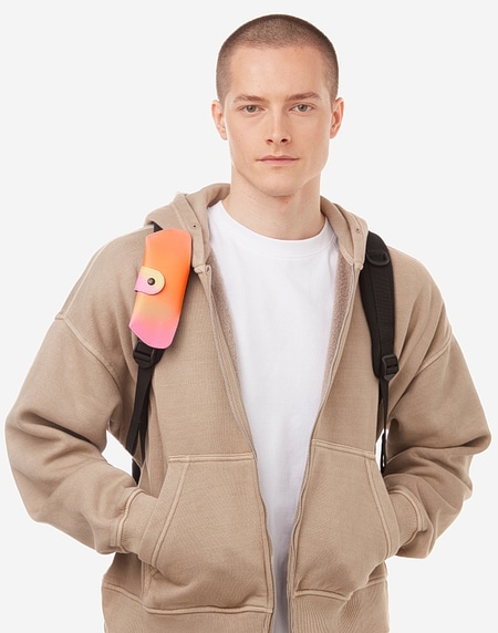 Acess&oacute;rios Hawkers BELT SOFT CASE - PINK ORANGE