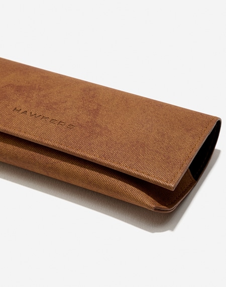 Acessórios Hawkers CLIP SOFT CASE - BROWN DENIM