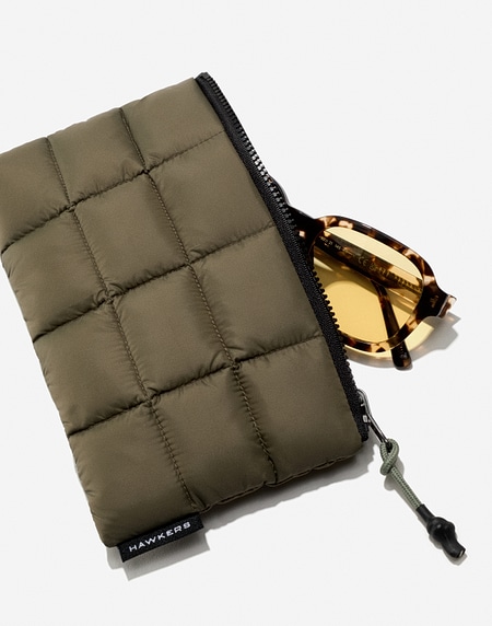 Acess&oacute;rios Hawkers ZIPPER POUCH - MILITARY GREEN