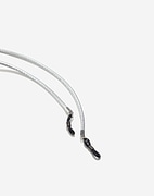 Hawkers LEATHER ROUND CORD - SILVER h150