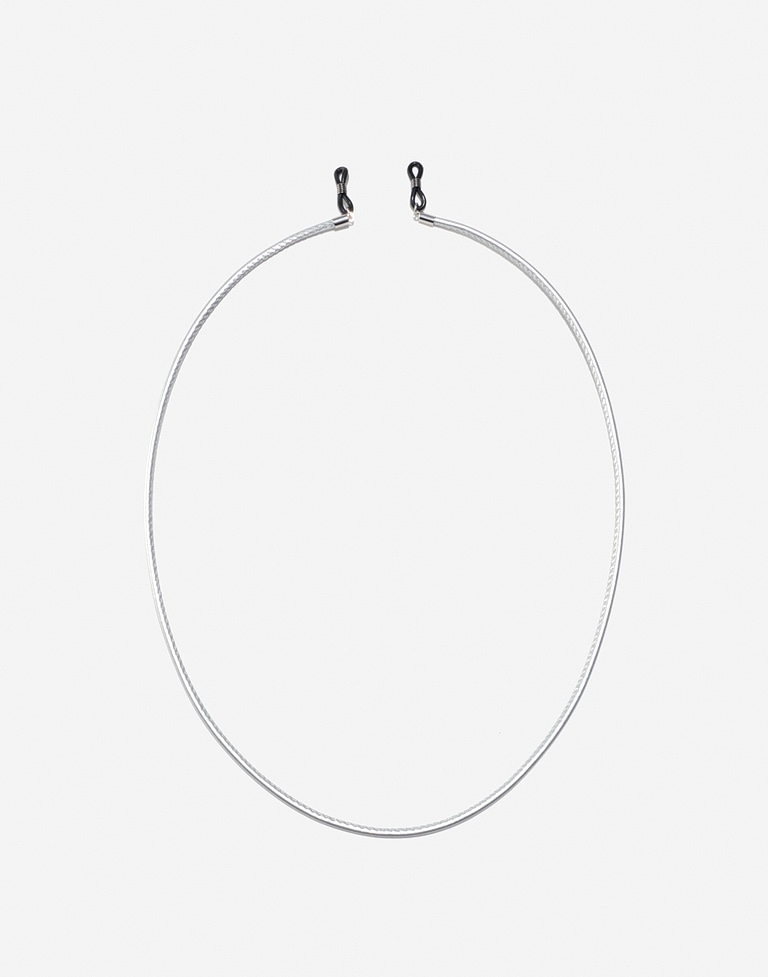 Accessoires Hawkers LEATHER ROUND CORD - SILVER