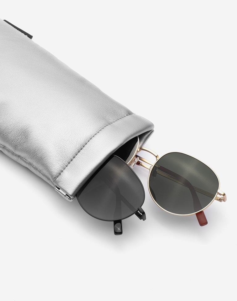 Accessories Hawkers DOUBLE POUCH - SILVER CORAL