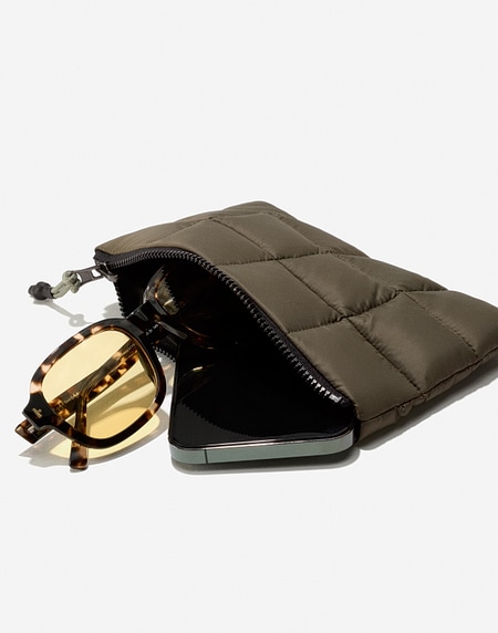 Acess&oacute;rios Hawkers ZIPPER POUCH - MILITARY GREEN