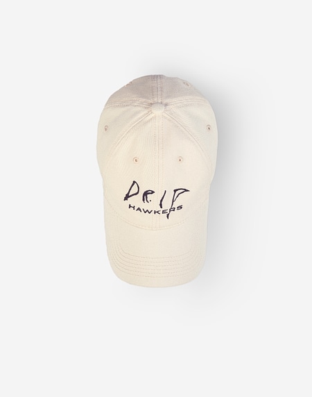 Apparel Hawkers HAWKERS X MRDRIP - ARTIST CAP GREIGE