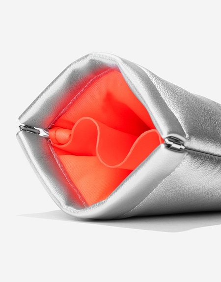 Acess&oacute;rios Hawkers DOUBLE POUCH - SILVER CORAL