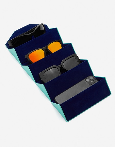 Accessories Hawkers TRAVEL MULTICASE - MINT BLUE