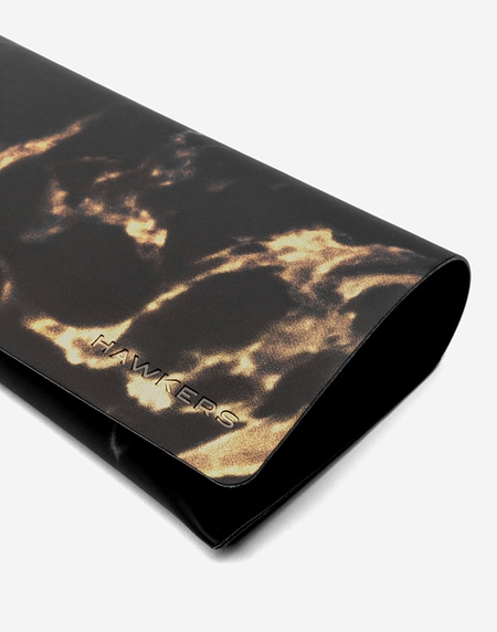 Accessories Hawkers CLUTCH CASE - DARK MARBLE