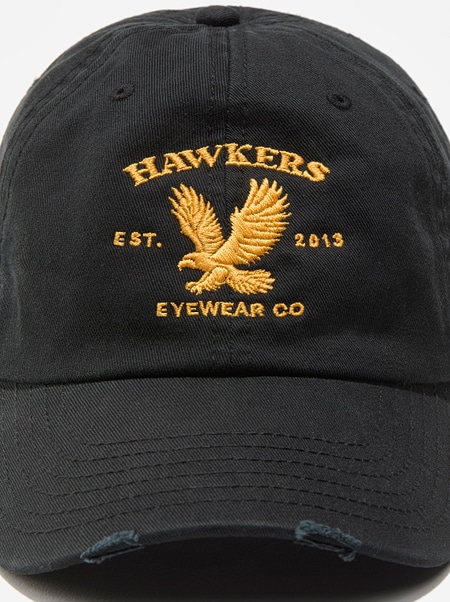 Acess&oacute;rios Hawkers EAGLE DESTROYED CAP BLACK