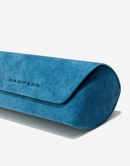 Accessories Hawkers LIGHT HARD CASE - BLUE DENIM