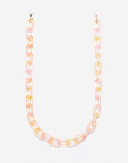 Accessories Hawkers LINK BIG CHAIN - GRADIENT PINK TO YELLOW