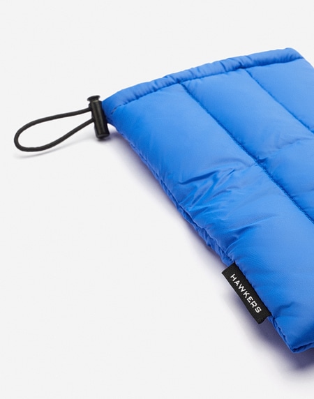 &Alpha;&xi;&epsilon;&sigma;&omicron;&upsilon;ά&rho; Hawkers PADDED POUCH - BLUE