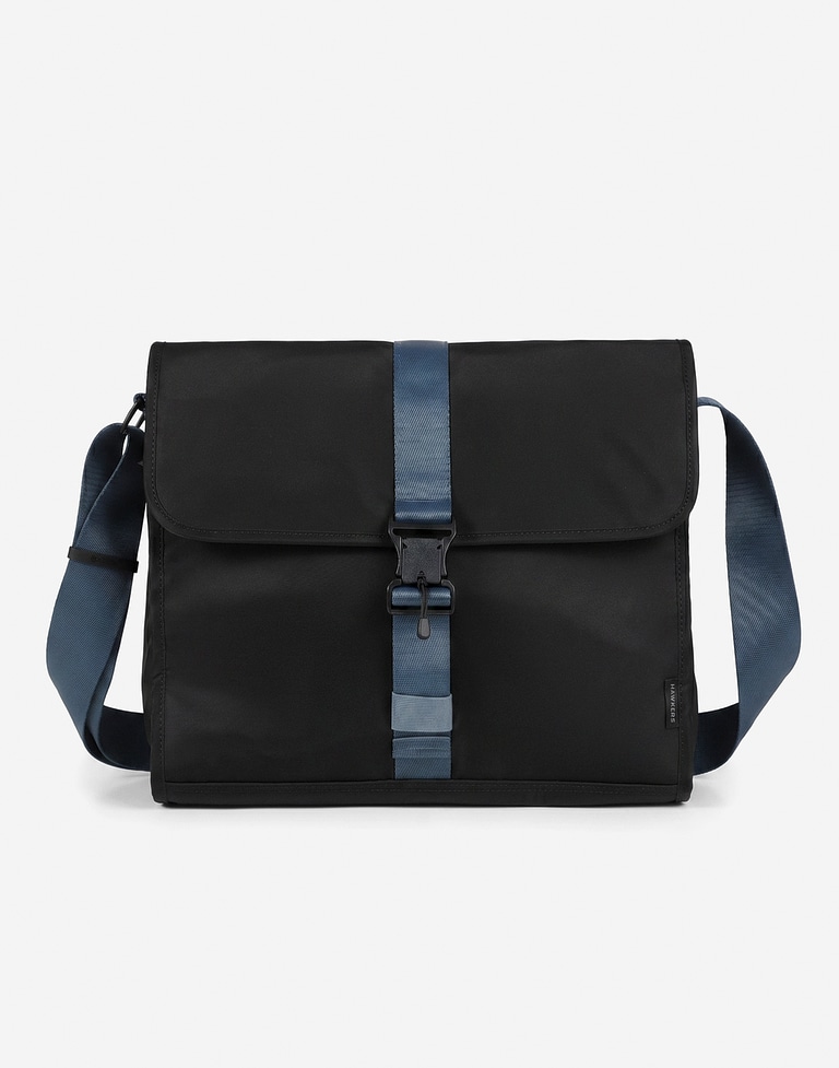 &Alpha;&xi;&epsilon;&sigma;&omicron;&upsilon;ά&rho; HAWKERS MESSENGER BAG - BLACK TEAL