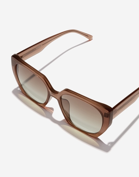 Lentes de sol Hawkers BOUJEE - LIGHT BROWN NATURE ECO
