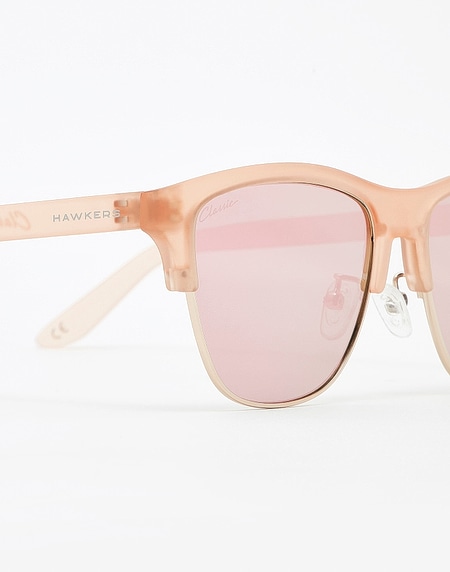 Gafas de sol Hawkers FROZEN NUDE - ROSE GOLD CLASSIC FLAT