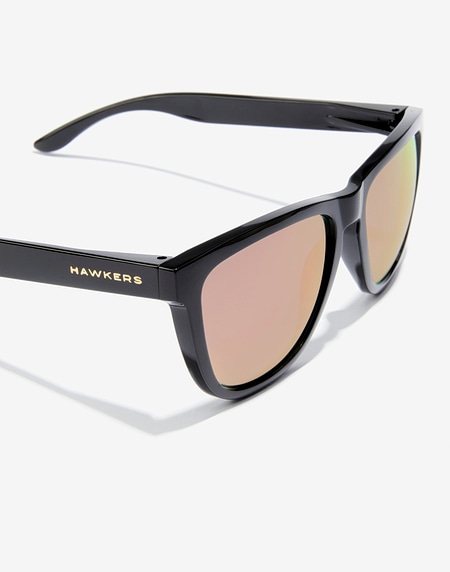 Lentes de sol Hawkers ONE RAW - POLARIZED BLACK ROSE GOLD