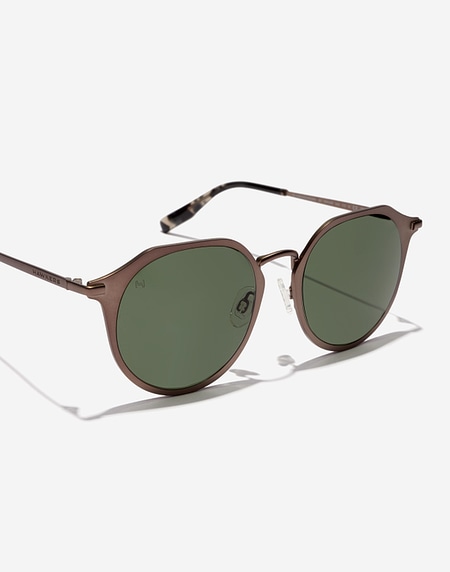 Nos Lunettes de Soleil Hawkers WARWICK METAL - GUN METAL ALLIGATOR