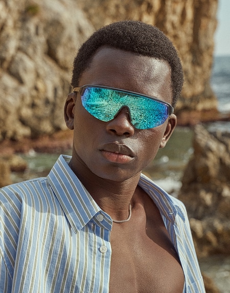 Sunglasses HAWKERS APEX - SMOKE CLEAR BLUE
