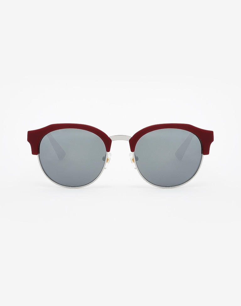 Sunglasses Hawkers BURGUNDY CHROME - CLASSIC ROUNDED
