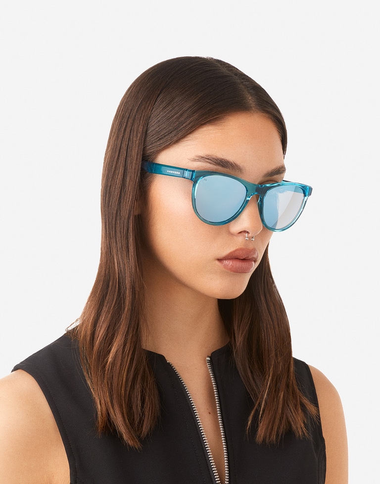 Gafas de sol Hawkers TRAIL - POLARIZED CYAN BLUE CHROME
