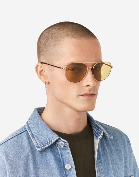 Nos Lunettes de Soleil Hawkers SWAG - LIGHT GOLD MATCHA