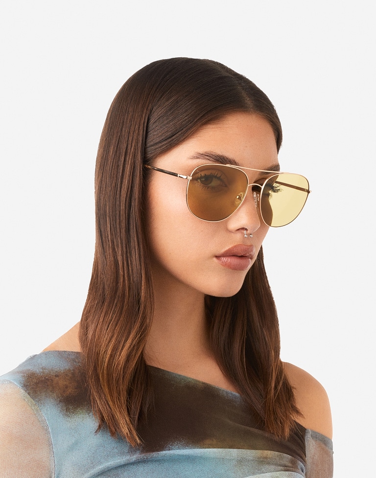 Sunglasses Hawkers SWAG - LIGHT GOLD MATCHA