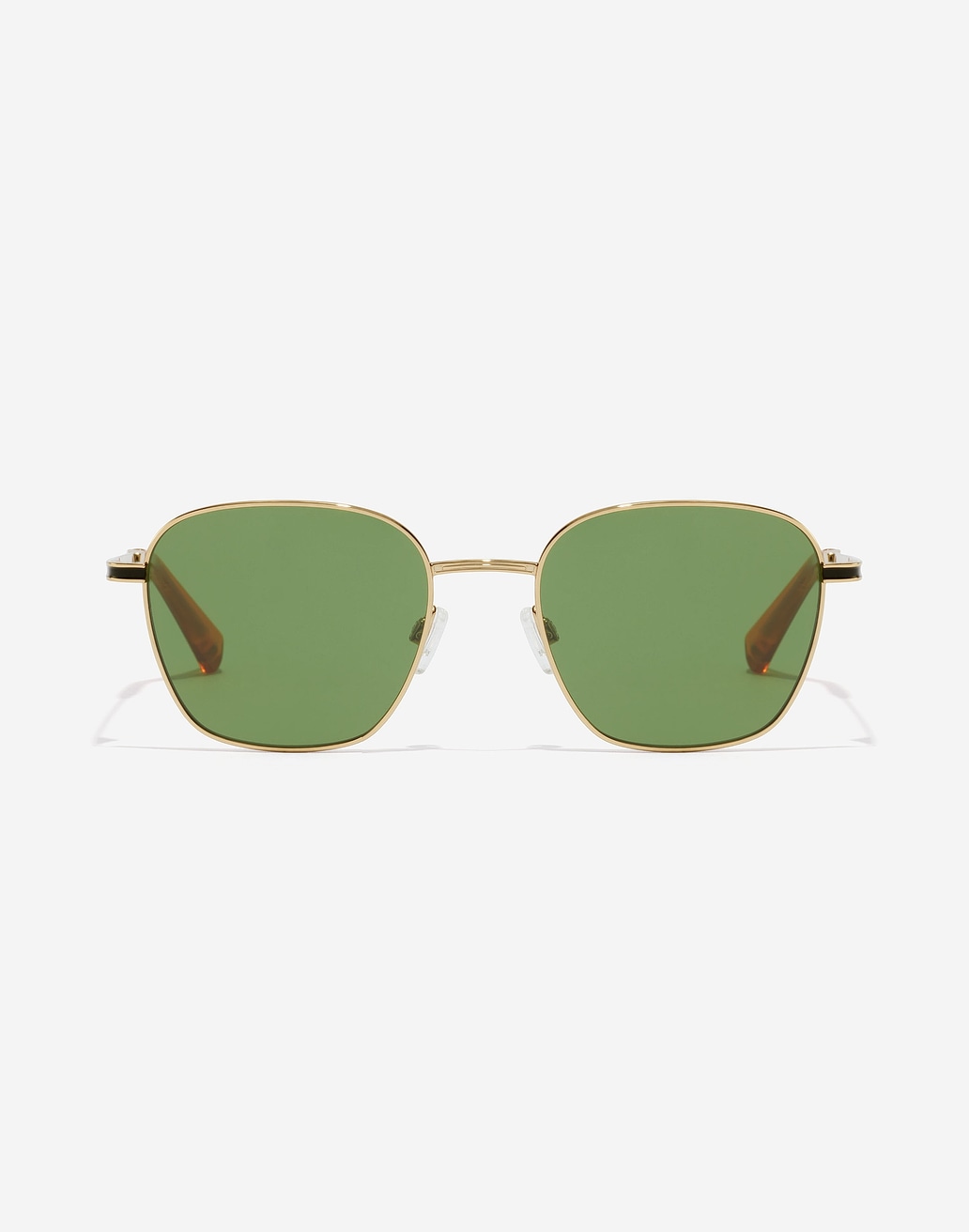 ★HANGLE EYEWEAR★ Neutro Arnel Sunglasses Khaki Khaki Recycled Acetate Angular Sunglasses - CHARLES & KEITH US
