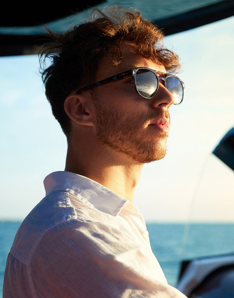 Nos Lunettes de Soleil Hawkers HAWKERS X PIERRE GASLY - DIVER TEAL CAREY