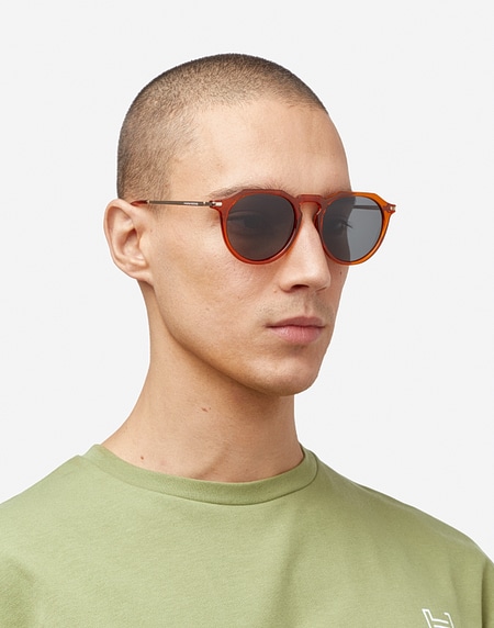 Sunglasses Hawkers WARWICK CROSSWALK - GINGER MOSS