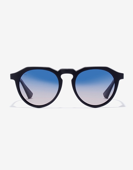 Lentes de sol Hawkers WARWICK RAW - BLACK BLUE TO PEACH