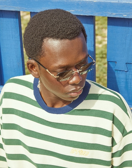 Nos Lunettes de Soleil HAWKERS ENIGMA - LIGHT GOLD GREEN FOREST