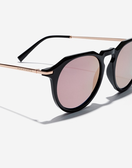 Sunglasses Hawkers WARWICK CROSSWALK - BLACK ROSE GOLD